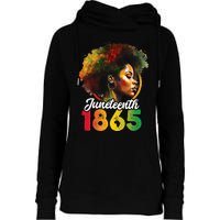 Juneteenth Is My Independence Day Wo Black Pride Womens Funnel Neck Pullover Hood