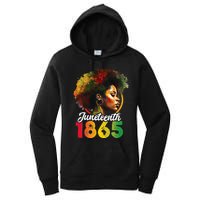 Juneteenth Is My Independence Day Wo Black Pride Women's Pullover Hoodie