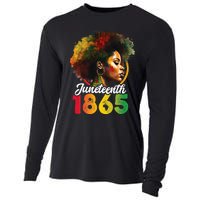 Juneteenth Is My Independence Day Wo Black Pride Cooling Performance Long Sleeve Crew