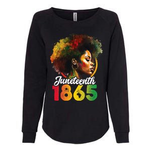 Juneteenth Is My Independence Day Wo Black Pride Womens California Wash Sweatshirt