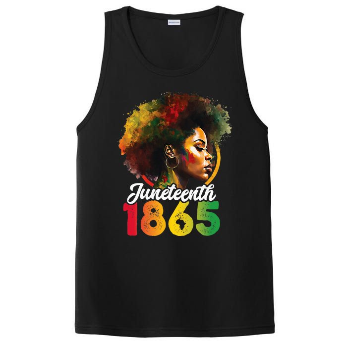 Juneteenth Is My Independence Day Wo Black Pride PosiCharge Competitor Tank