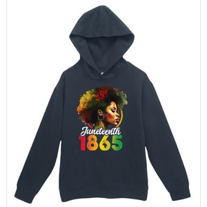 Juneteenth Is My Independence Day Wo Black Pride Urban Pullover Hoodie