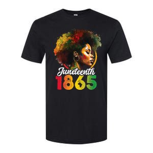 Juneteenth Is My Independence Day Wo Black Pride Softstyle CVC T-Shirt