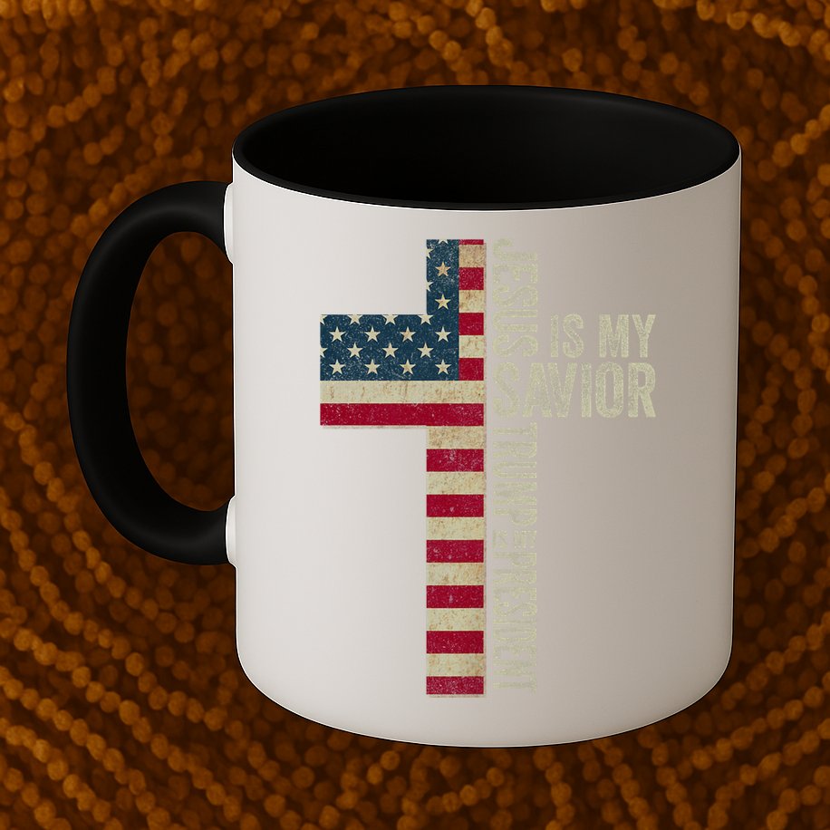 Jesus Is My Savior Trump Is My President Trump 2024 Maga Mug