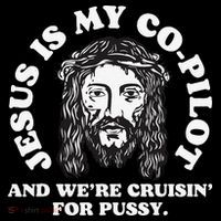 Jesus Is My Copilot And Were Cruising Funny Humor Joke Meme Wool Snapback Cap