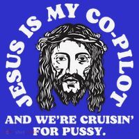 Jesus Is My Copilot And Were Cruising Funny Humor Joke Meme Pom Pom 12in Knit Beanie