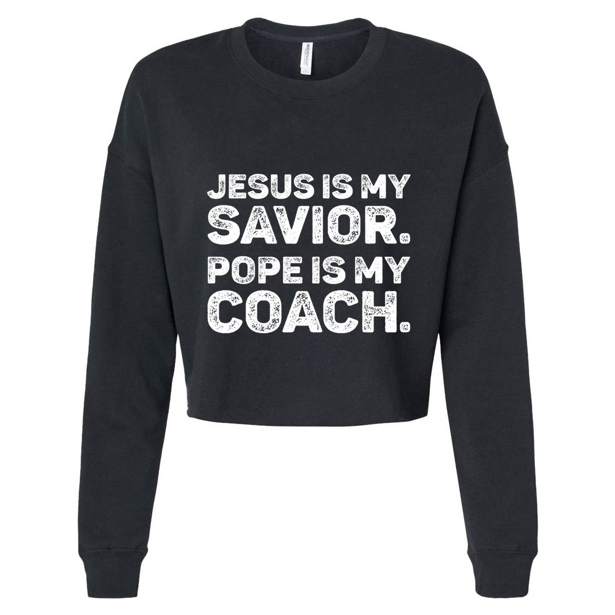 Jesus Is My Savior Pope Is My Coach Religious Quote Cool Comfort Performance Bucket Hat