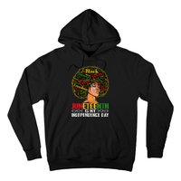 Juneteenth Is My Independence Day Black Pride Melanin Hoodie