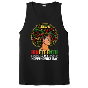 Juneteenth Is My Independence Day Black Pride Melanin PosiCharge Competitor Tank