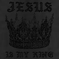 Jesus Is My King Funny Saying Christian Bible Faith 7 Panel Mesh Trucker Snapback Hat
