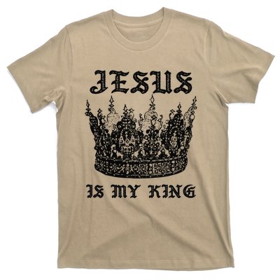 Jesus Is My King Funny Saying Christian Bible Faith T-Shirt