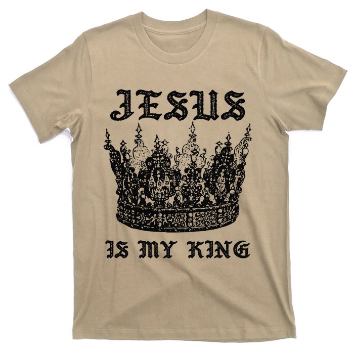 Jesus Is My King Funny Saying Christian Bible Faith T-Shirt