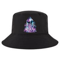 Jesus Is My Rock Religious Christian Biblical Cool Comfort Performance Bucket Hat