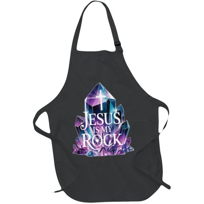 Jesus Is My Rock Religious Christian Biblical Apron