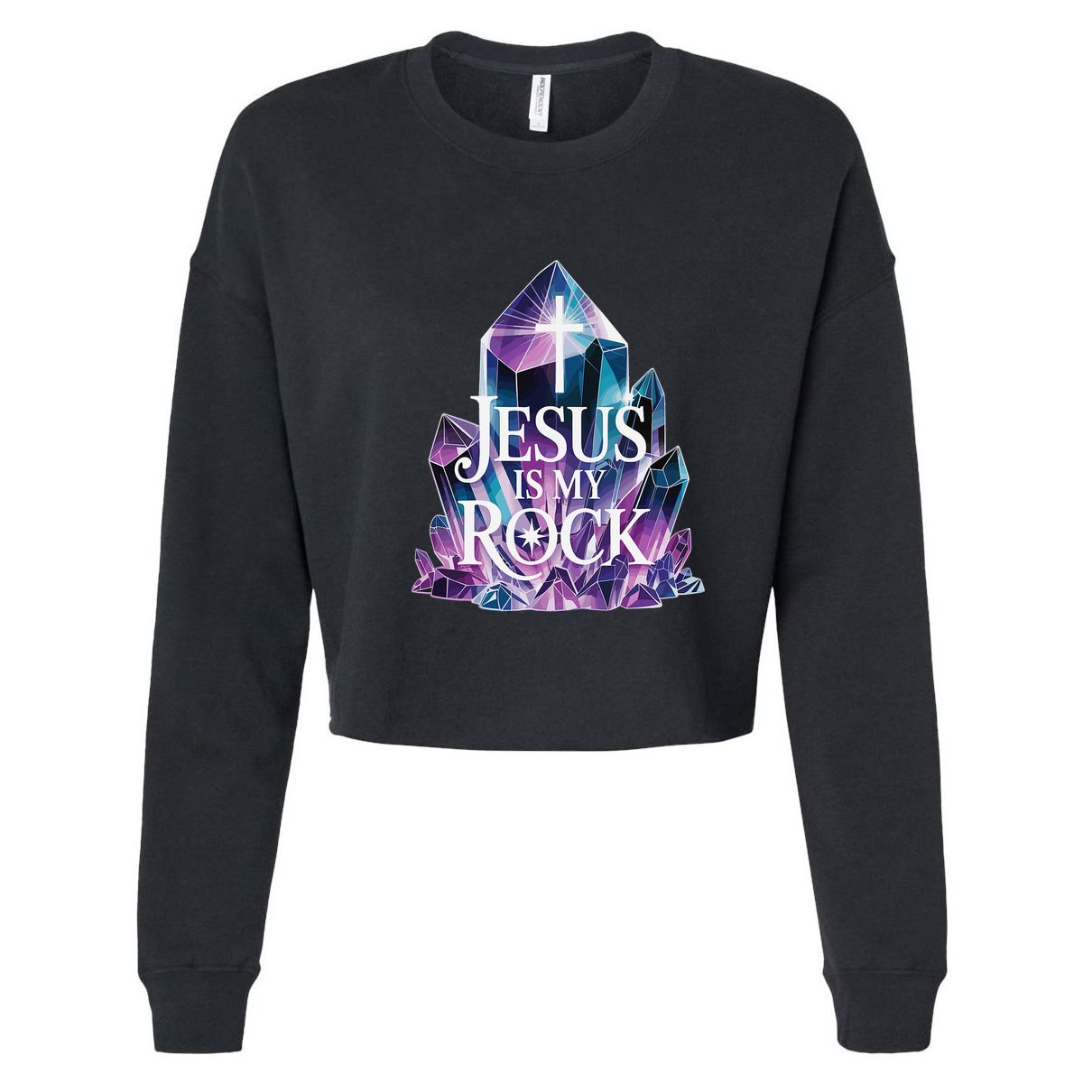 Jesus Is My Rock Religious Christian Biblical 16 in Basic Backpack