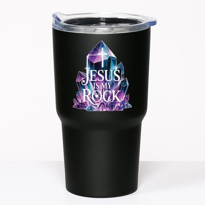 Jesus Is My Rock Religious Christian Biblical Tumbler