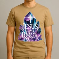 Jesus Is My Rock Religious Christian Biblical T-Shirt