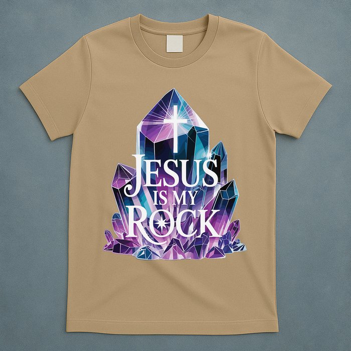 Jesus Is My Rock Religious Christian Biblical T-Shirt