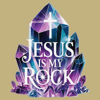 Jesus Is My Rock Religious Christian Biblical T-Shirt