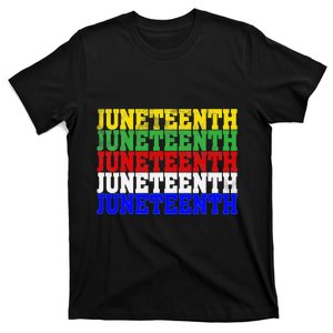 Juneteenth Is My Independence Day 19th 06 Black Live Matter T-Shirt