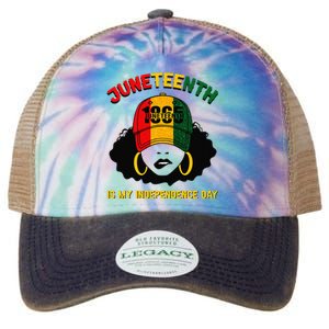 Juneteenth Is My Independence Day Black Melanin  Legacy Tie Dye Trucker Hat