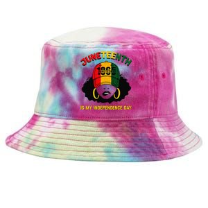 Juneteenth Is My Independence Day Black Melanin  Tie-Dyed Bucket Hat