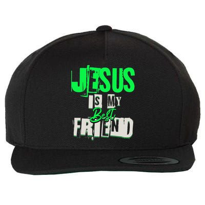 Jesus Is My Best Friend For Teenagers Catholic God Lovers Wool Snapback Cap
