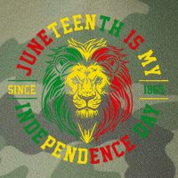 Juneteenth Is My Independence Day Lion Free Ish Legacy Tie Dye Trucker Hat