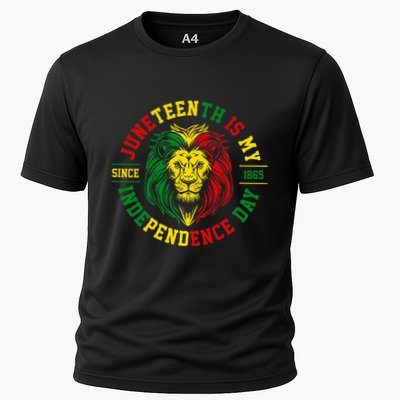 Juneteenth Is My Independence Day Lion Free Ish Performance Shirt
