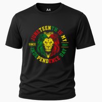 Juneteenth Is My Independence Day Lion Free Ish Performance Shirt