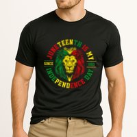 Juneteenth Is My Independence Day Lion Free Ish Performance Shirt