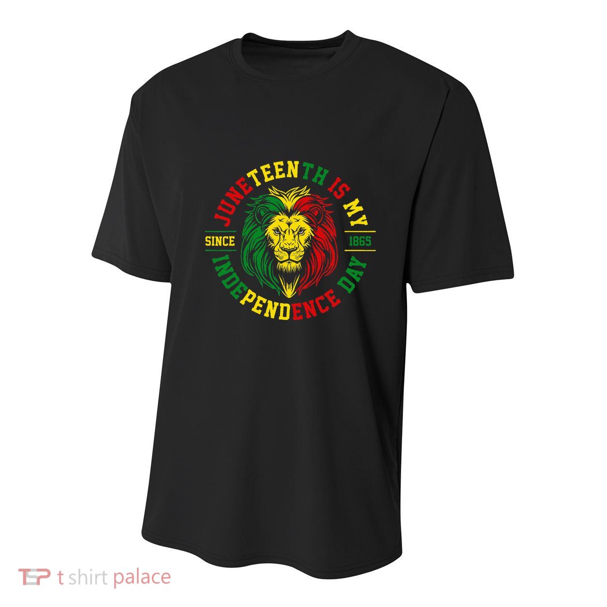 Juneteenth Is My Independence Day Lion Free Ish Youth Performance Sprint T-Shirt