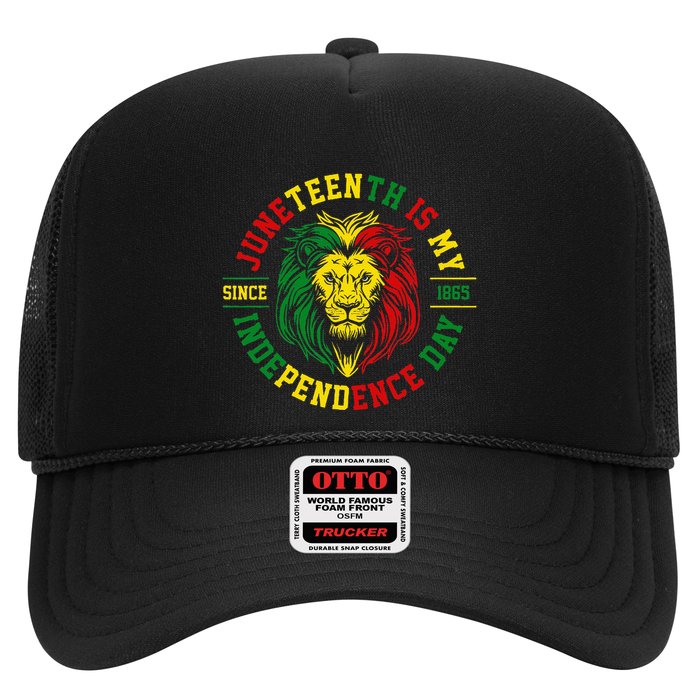 Juneteenth Is My Independence Day Lion Free Ish Hat