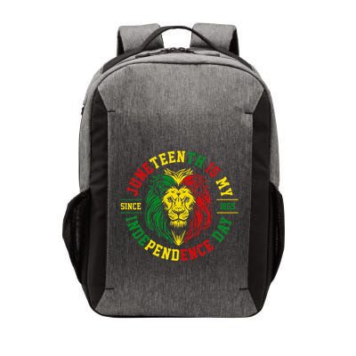 Juneteenth Is My Independence Day Lion Free Ish Vector Backpack