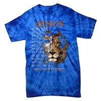 Jesus Is My God King Lord Savior Healer RefugeProvider Tie-Dye T-Shirt