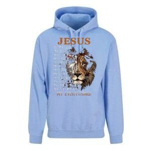 Jesus Is My God King Lord Savior Healer RefugeProvider Unisex Surf Hoodie