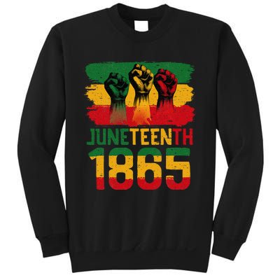 Juneteenth Is My Independence Day Black Women Freedom 1865 Sweatshirt