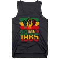 Juneteenth Is My Independence Day Black Women Freedom 1865 Tank Top