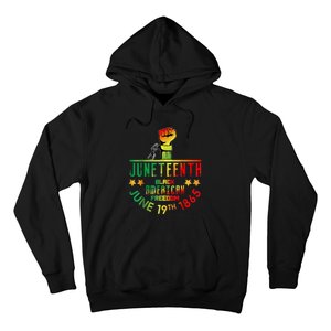 Juneteenth Is My Independence Day Black Hoodie