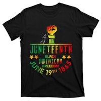 Juneteenth Is My Independence Day Black T-Shirt