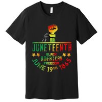 Juneteenth Is My Independence Day Black Premium T-Shirt