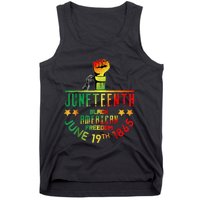 Juneteenth Is My Independence Day Black Tank Top