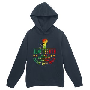 Juneteenth Is My Independence Day Black Urban Pullover Hoodie