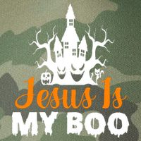 Jesus Is My BOO Legacy Tie Dye Trucker Hat