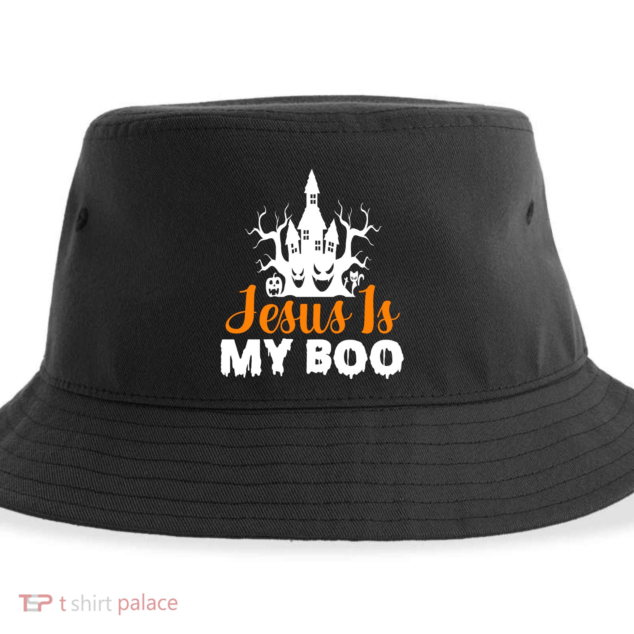 Jesus Is My BOO Sustainable Bucket Hat