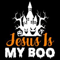 Jesus Is My BOO Sustainable Bucket Hat