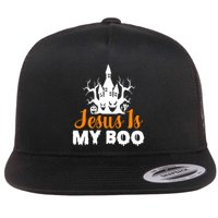 Jesus Is My BOO Flat Bill Trucker Hat