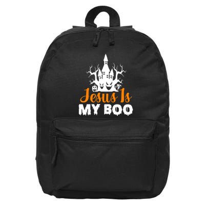 Jesus Is My BOO 16 in Basic Backpack