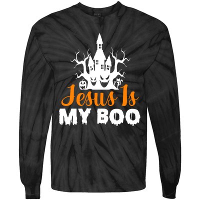 Jesus Is My BOO Tie-Dye Long Sleeve Shirt