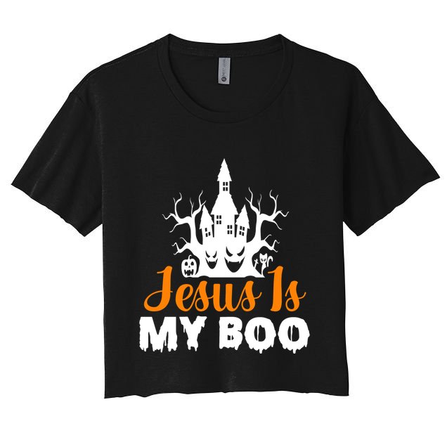 Jesus Is My BOO Crop Top